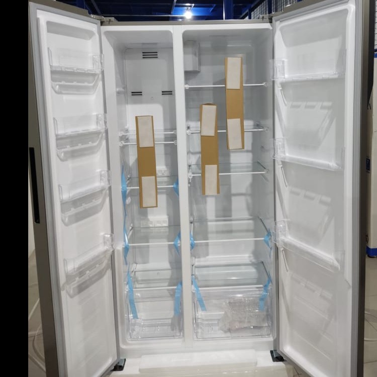 KULKAS GEA G2D 472 INOX LEMARI ES 2 PINTU 472INOX SIDE BY SIDE