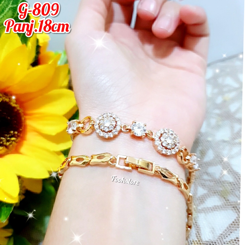 TERBARU Gelang Wanita 2 LAYER Fashion Korea