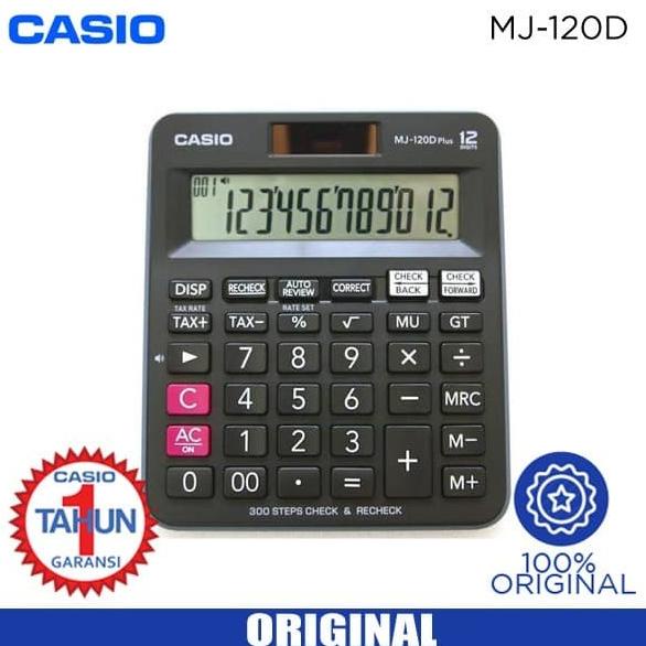 

CASIO CALCULATOR MJ-120 D PLUS