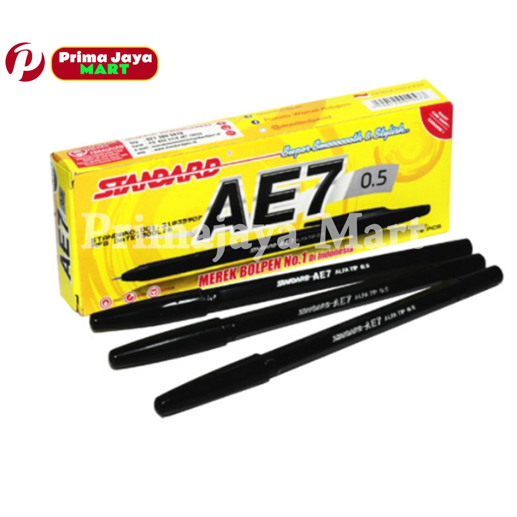 

Pulpen / Pen / Ballpoint Standard AE7 ( PACK )
