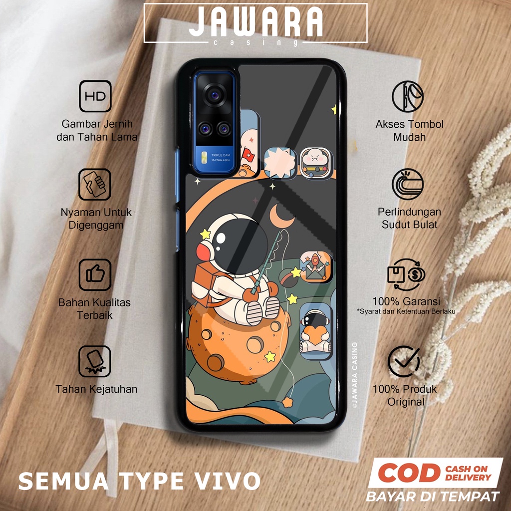 Case Vivo Y51 Y51A Y53S Casing Vivo Y51 Y51A Y53S Jawara Casing [AST2] Case Glossy Case Aesthetic Cu