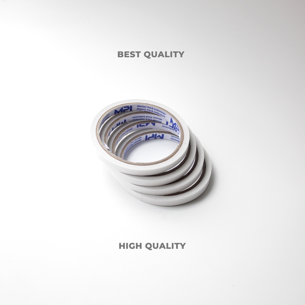 Double Tape MPI 8mm - Double Tape Kertas MPI 8mm