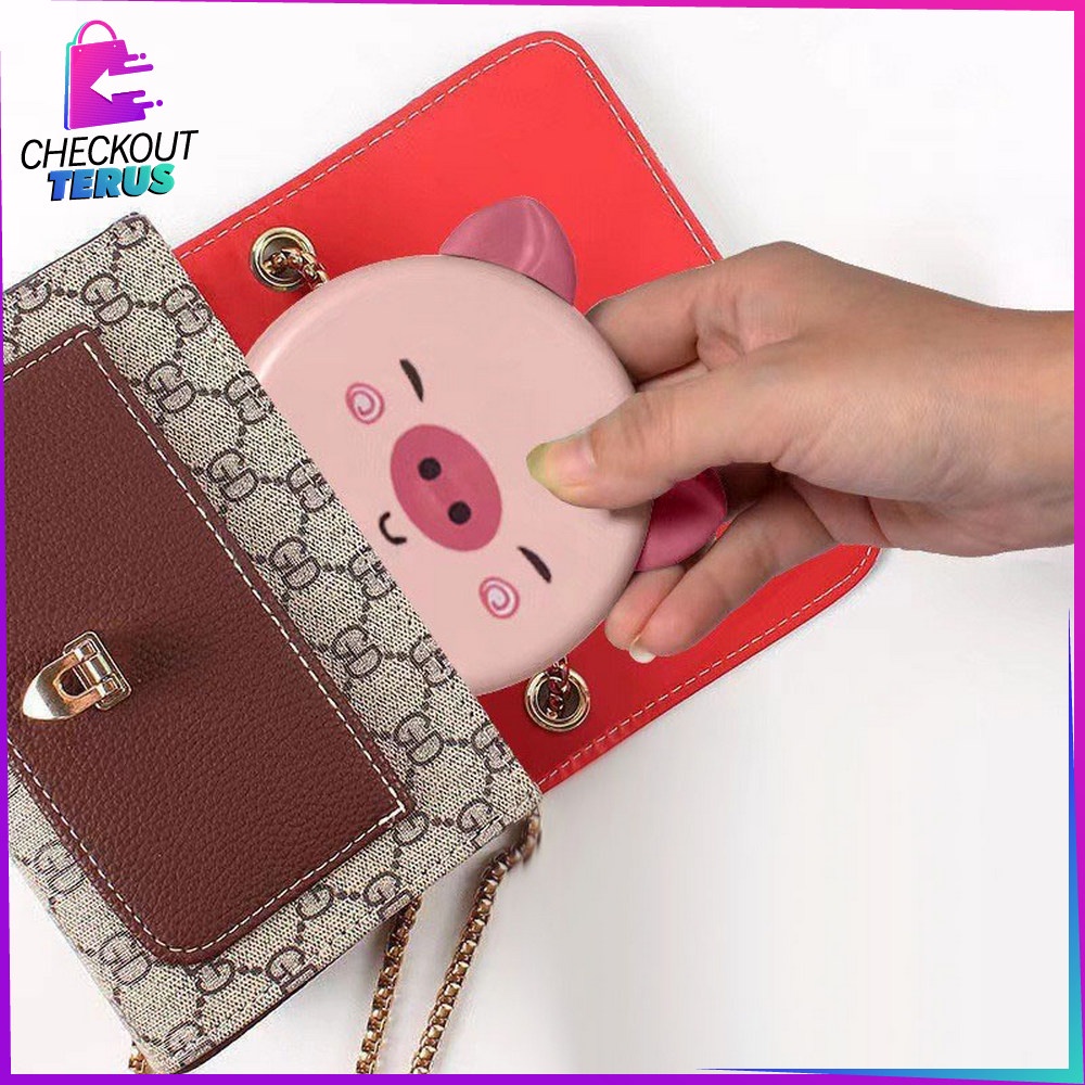 CT C727 Phone Holder Untuk Penyangga Ponsel Stand Holder Lipat Motif Animal Karakter Lucu Folding Dekstop Dudukan Hp Multifungsi