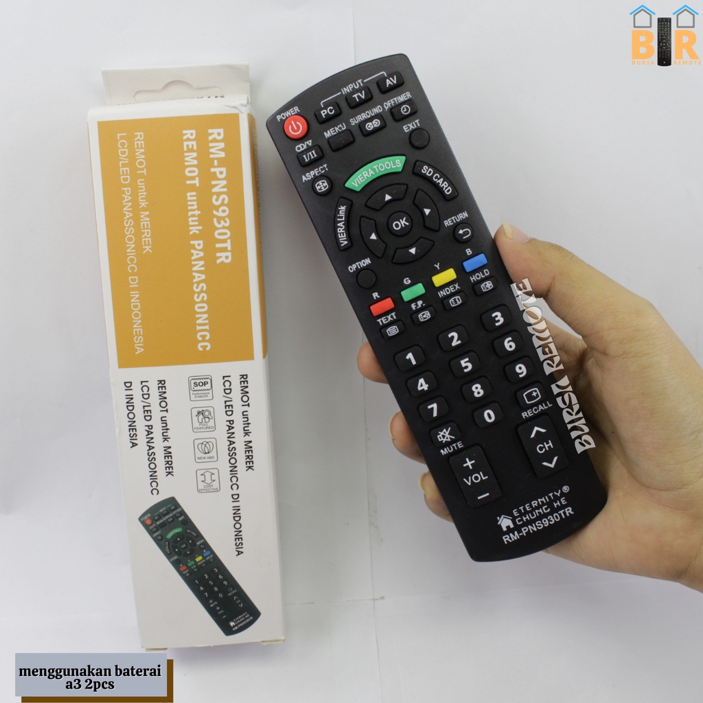 Remot / Remote PANASONIK Viera plasma Multi Smart Youtube Netflix LCD LED SERIES