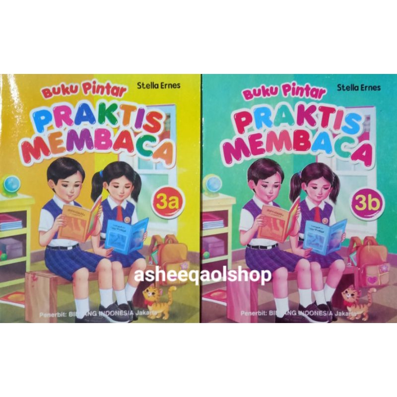 Buku Pintar Praktis membaca 3a - 3b