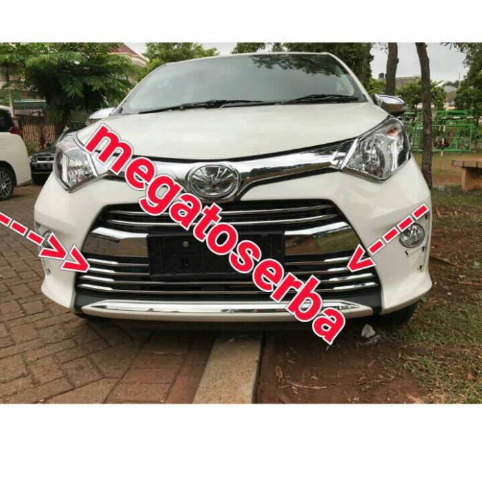 [COD] Lis Gril Radiator Calya / Perlengkapan Variasi Mobil Murah / Aksesoris Eksterior pelindung mob