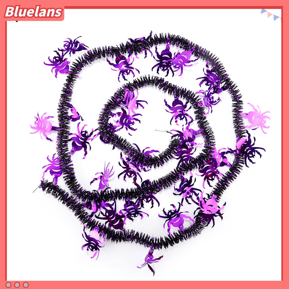 5pcs Karangan Bunga Panjang 2m Desain Hantu Penyihir Labu Untuk Dekorasi Pesta Halloween