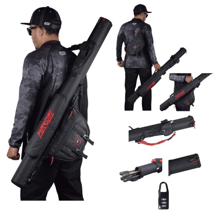 Tas Pancing / Tas joran / Rod Bag Firecast RAW21 PVC