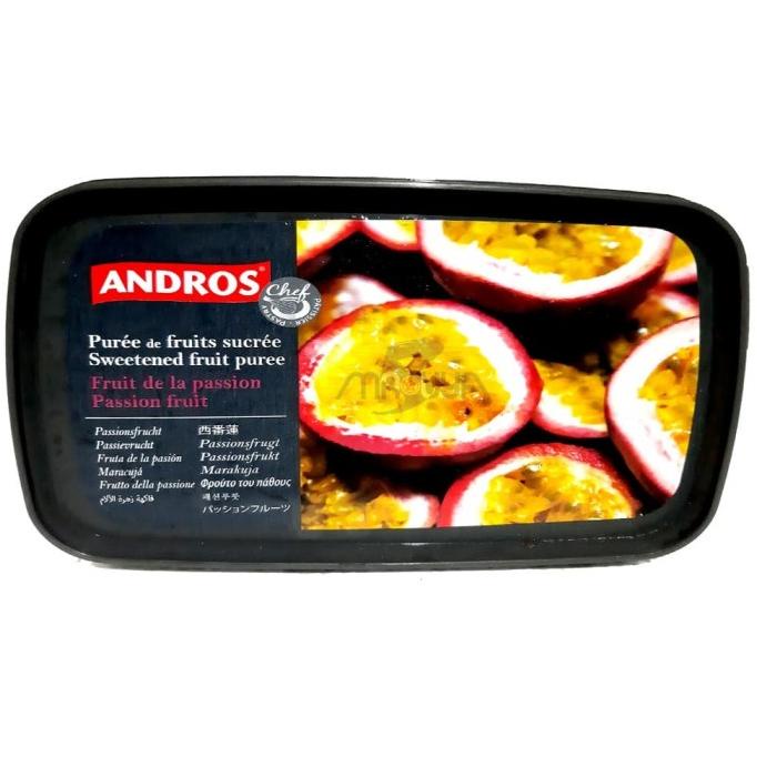 

ANDROS Frozen Passion Fruit/ Markisa Puree 1KG - K0060