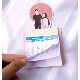 

souvenir kalender 2024 imut gift cantik
