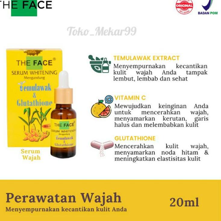 ㅦ PAKET CREAM TEMULAWAK & COLLAGEN ISI 5in1 / 4in1 / 3in1 LENGKAP THE FACE TEMULAWAK BPOM RESMI | Cr