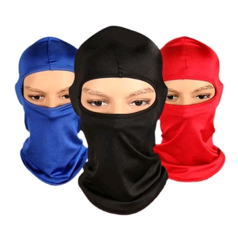 Masker Full Face Balaclava Mask Bandana Slayer Masker Motor Sepeda gowes