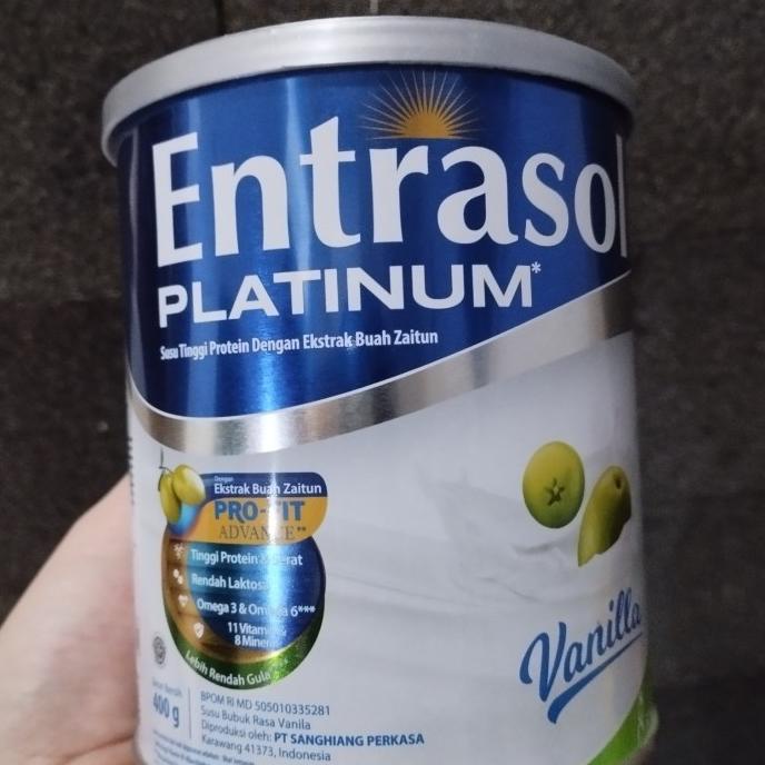 

[ COD ] Entrasol Platinum 400 Gr Vanilla