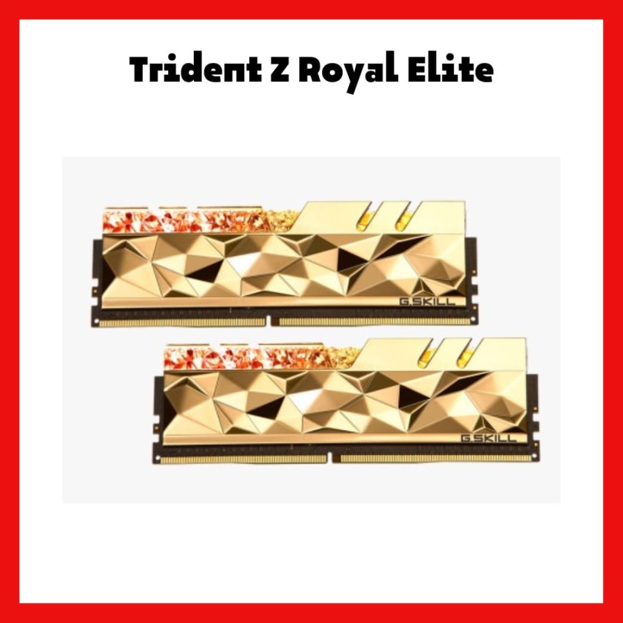 RAM PC GSkill Trident Z Royal Elite 16GB DDR4 2x8GB 5066Mhz PC41000 G