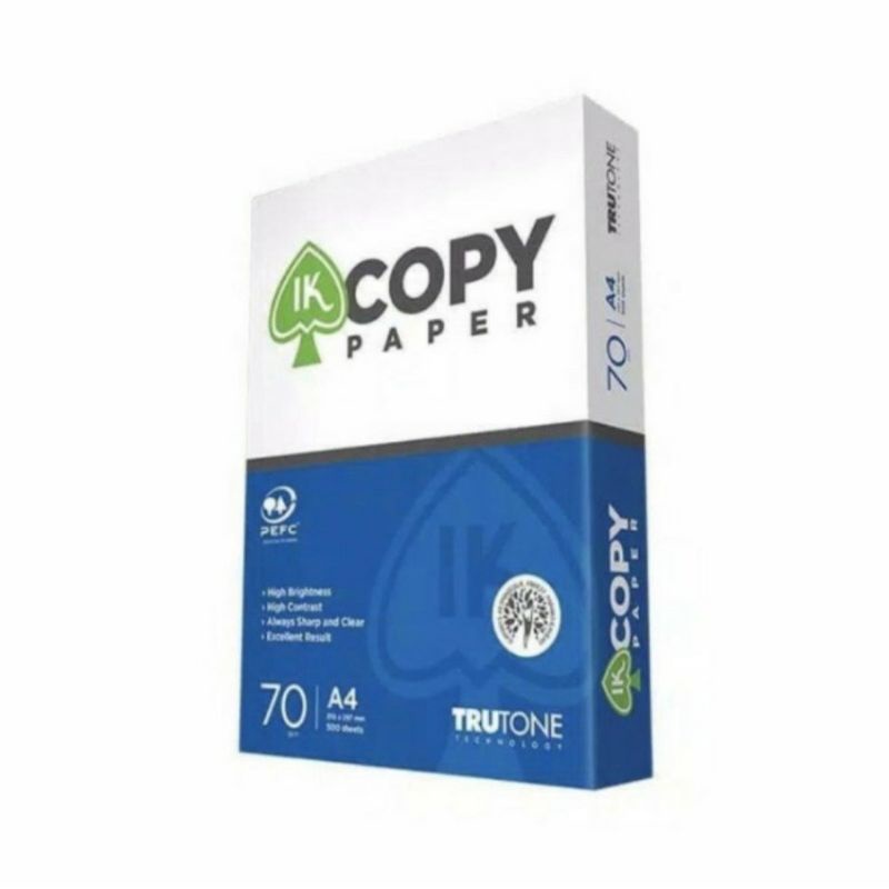 

Kertas Fotocopy Copy Paper IK A4 70 Gram