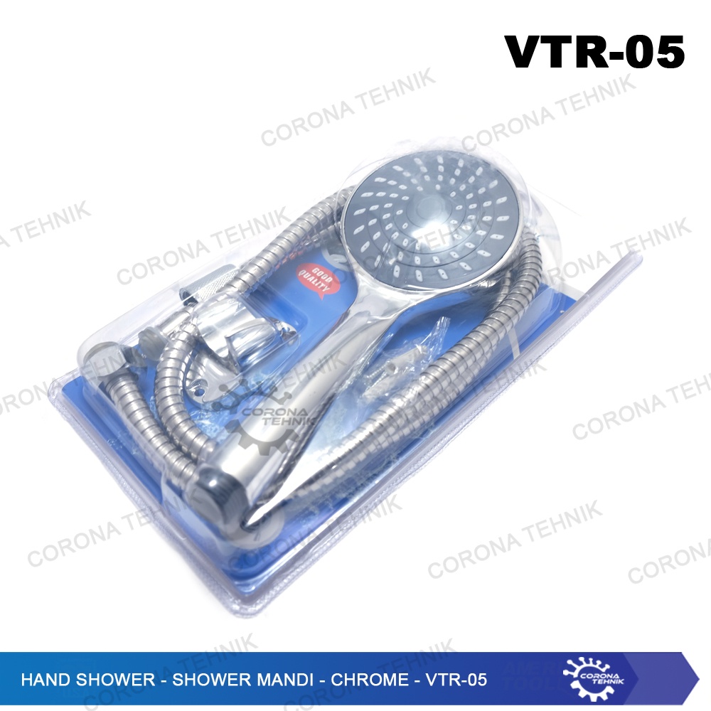 VTR-05 - Hand Shower - Shower Mandi - Chrome