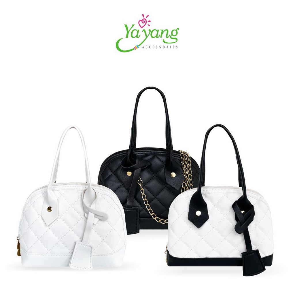 YAYANG Tas Top Handle Quilted Sling Bag - NTS0638