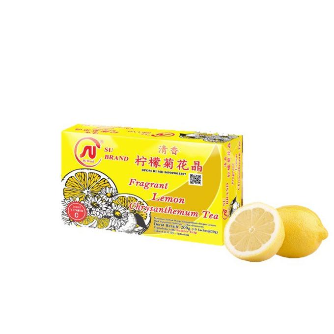

ARTS8e8D--Su Brand Fragrant Lemon Chrysanthemum Tea Teh Krisan 200 gr