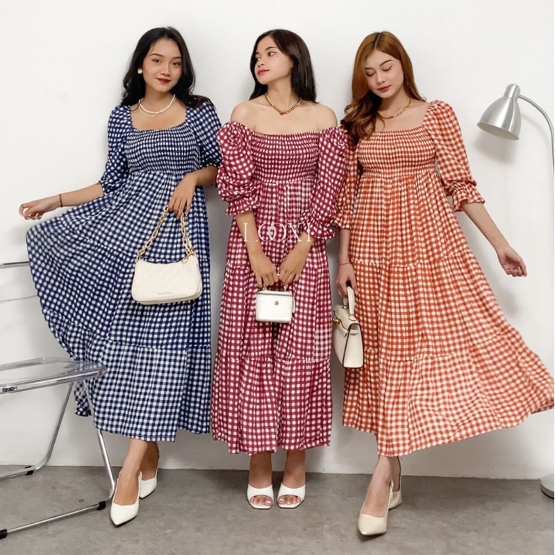 Yuna Maxi Dress | Korean Dress