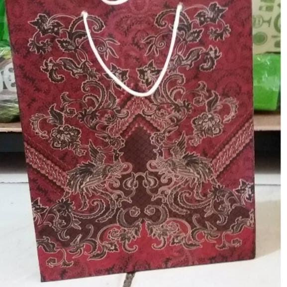 

Paper Bag - Tas Kertas Motif Batik MJ 1.5 (12pcs)