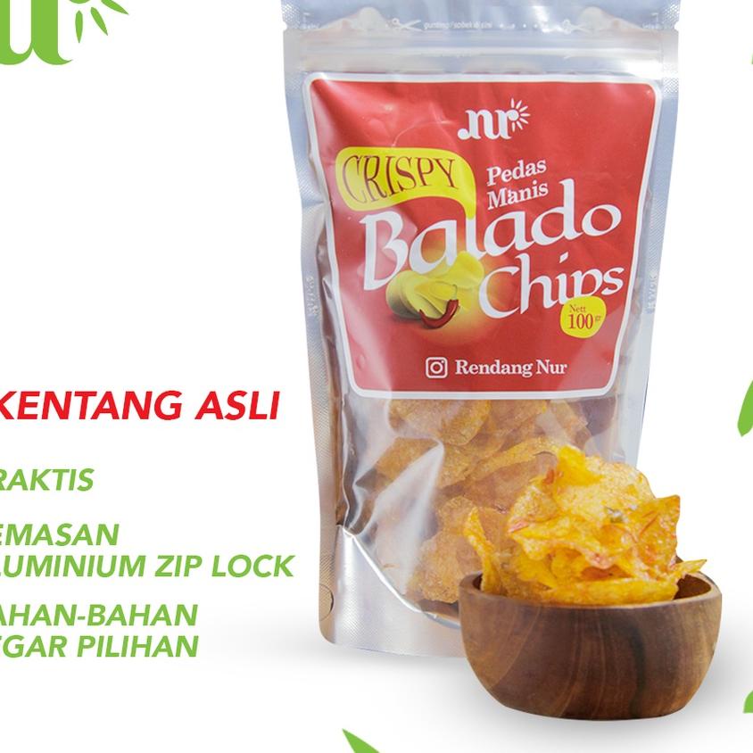 

Recommended Nur Crispy Balado Chips - Keripik kentang balado krispi#