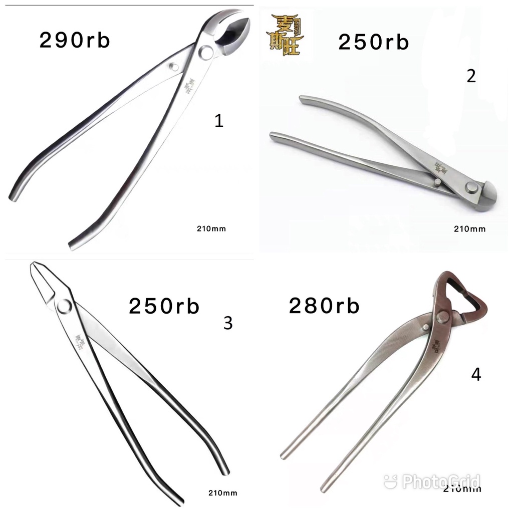 Alat Catok/catut cembung gunting bonsai murah