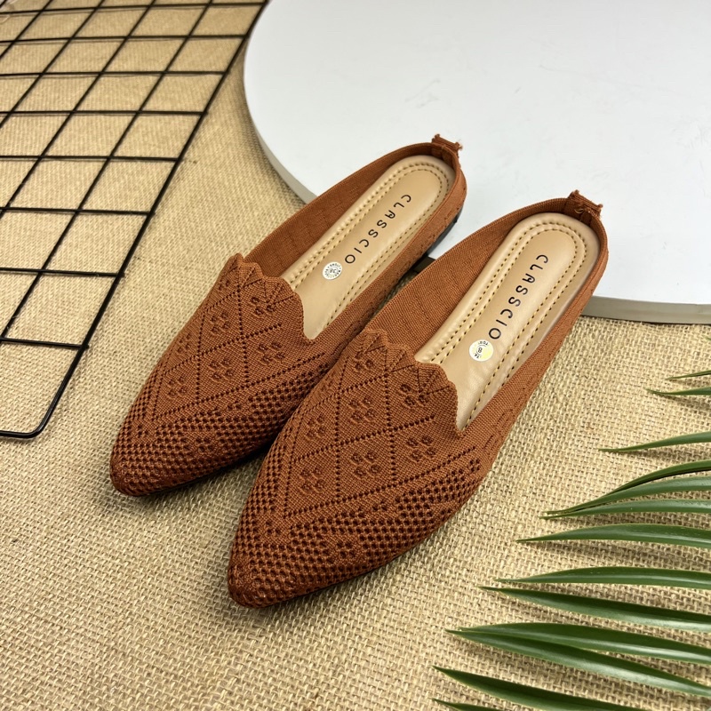 MARASYAFFA - SEPATU FLAT RAJUT WANITA SF 57