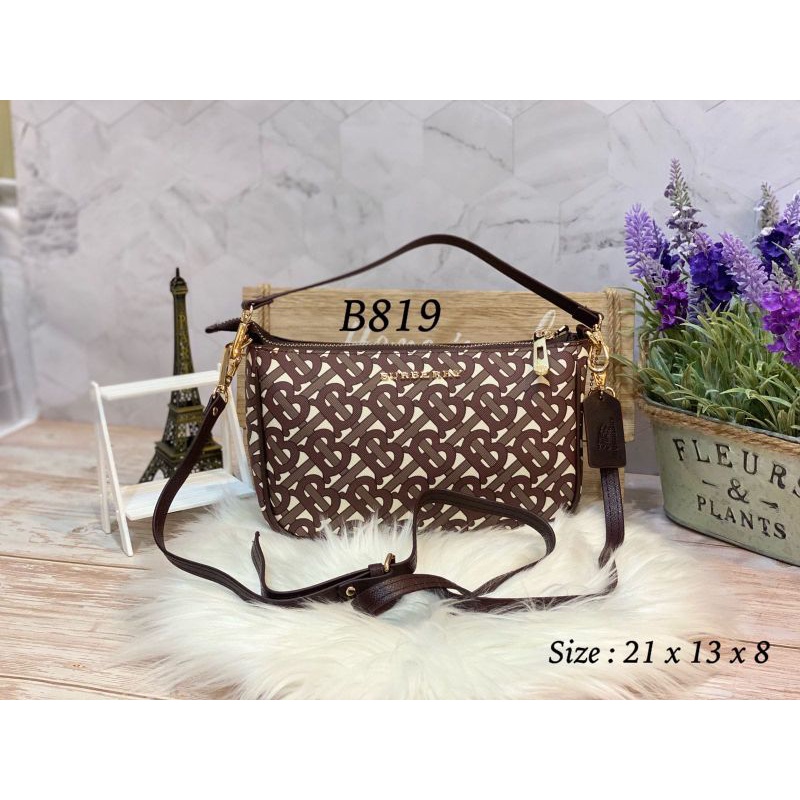 Tali slempang oval 2 rest double strap premium import 2 tali handbag bisa oval cluth