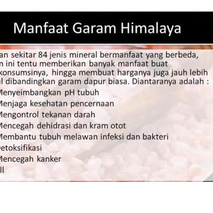 

BISA ✨COD✨ PROMO GARAM HIMALAYA HIMSALT PREMIUM 500 gr || ORGANIC || ORIGINALii buruan