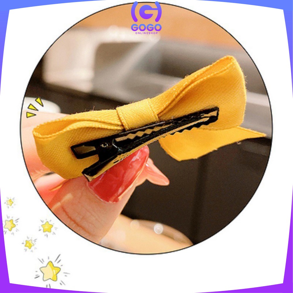 GOGO-C321 C322 Jepit Rambut Pita Anak 2IN1 Jepitan Rambut Anak Perempuan / Jepit Rambut Princess - Jepitan Kuping Kucing / Jepitan Rambut Korea Anak / Hair Pin Korea
