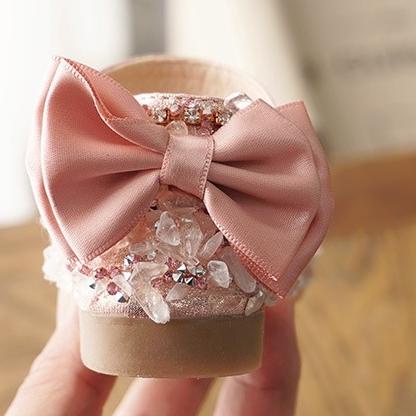 Model Terkini SH2-Sepatu Pesta Anak Perempuan Import Mutiara Rhinestone 61