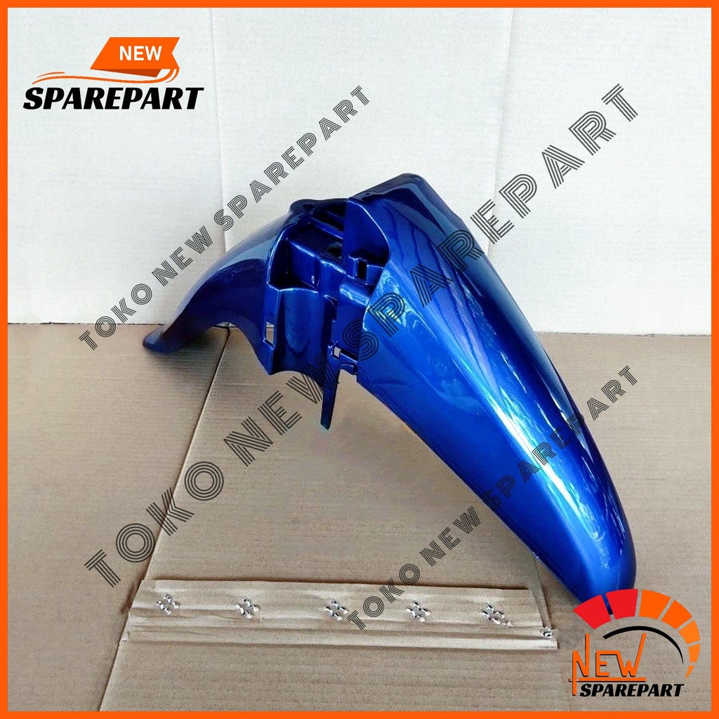 SPAKBOR DEPAN SUPRA X LAMA/ SUPRA FIT LAMA BIRU