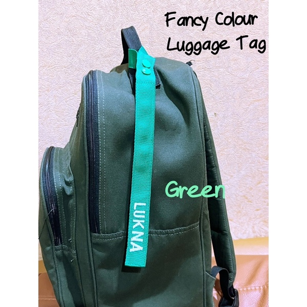 Fawn’G Handmade - Fancy Color luggage tag bordir nama