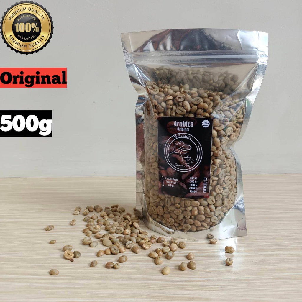 

Biji Kopi Greenbean Robusta 500g Best Premium Grade A++