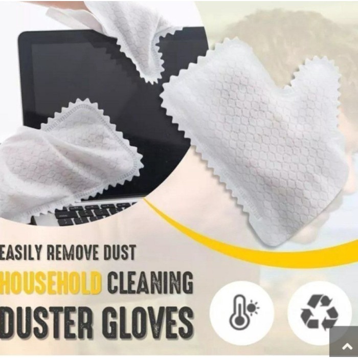 STEED 10pcs -set Fish Scale Cleaning Duster Gloves Reusable Household