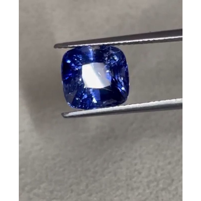 rare item natural [BLUE SAPPHIRE CEYLON HEAT ONLY 7.12CT TOP LUSTER] blue safir untuk emban cincin r