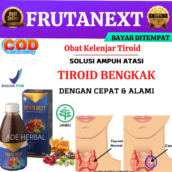 FRUTANEXT Obat Kelenjar Tiroid Cara Mengatasi Kelenjar Tiroid,Tiroid Bengkak Hipertiroid