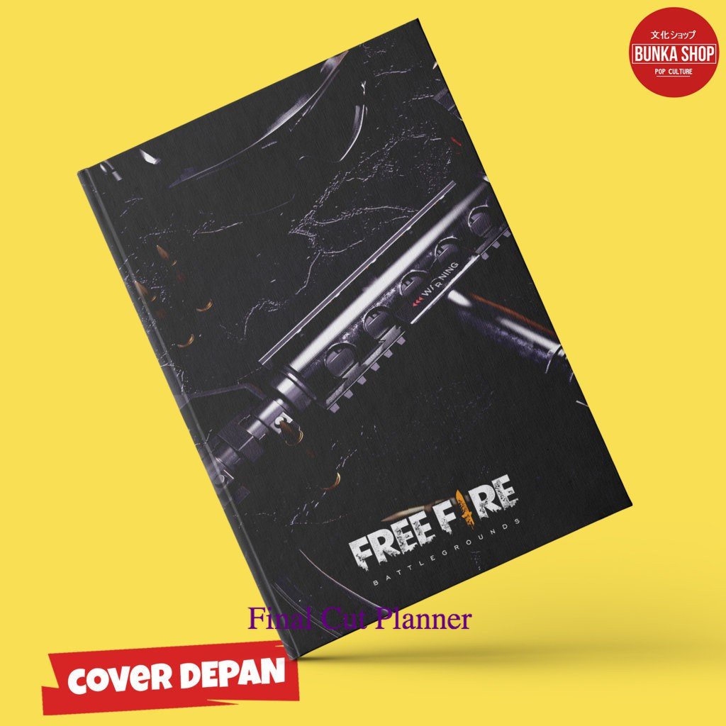 

Note Book Game Free Fire Weapon B hardcover 5 .