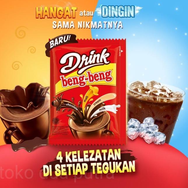 

Lagi murah--Beng-beng Drink Sachet - 1 renceng isi 10 pcs