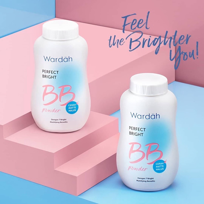 Wardah Perfect Bright BB Powder - Bedak Tabur Yang Mencerahkan dan Ringan Digunakan