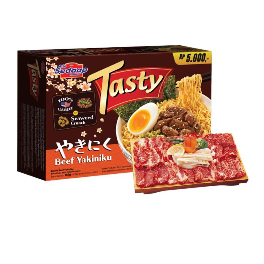 

GRATIS ONGKIR✅Sedaap Tasty Yakiniku x 6 - Free Pouch|SQ8