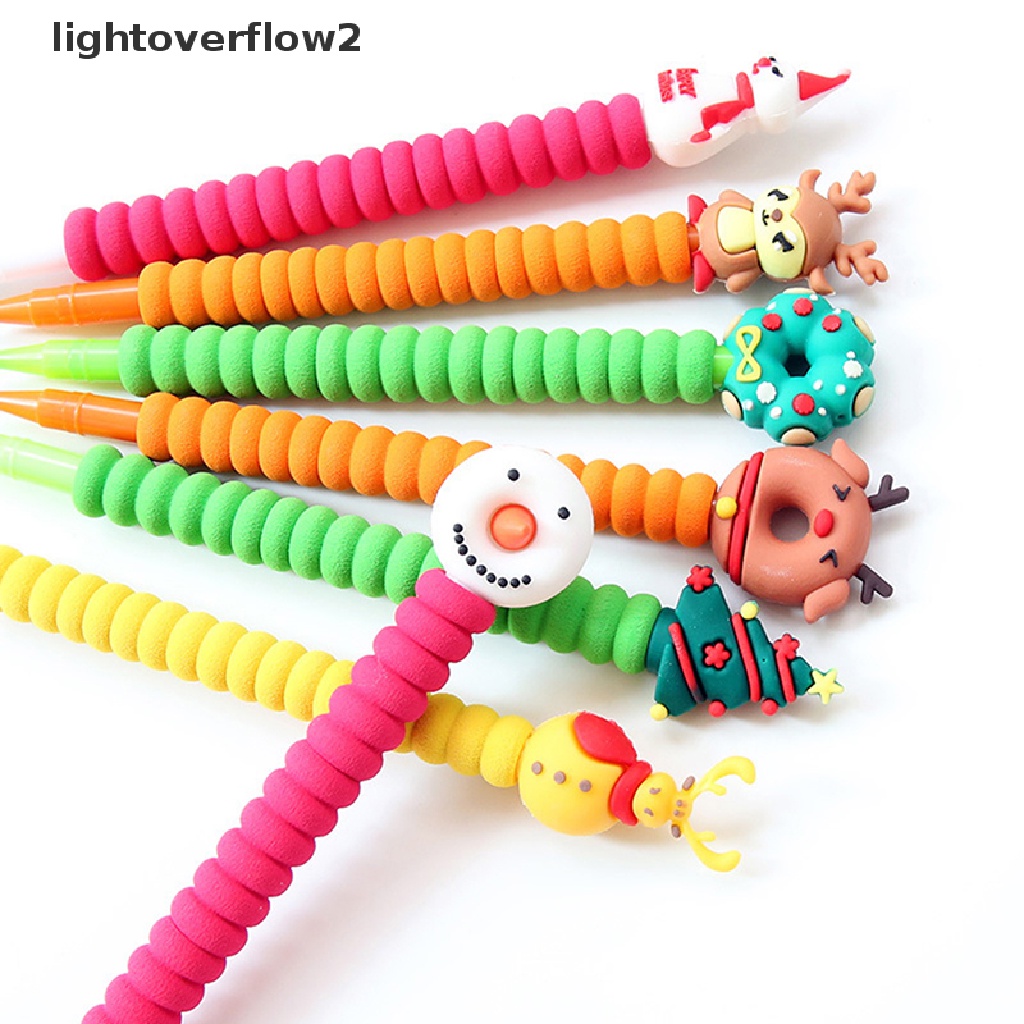 (lightoverflow2) 1pc Pen Bordir Cross Stitch Diamond Untuk Natal