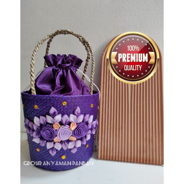 

RB Tas parsel EMBER 2 TOPLES BUNGA ROSE GG RARA tas hampers natal keranjang gift imlek parcel