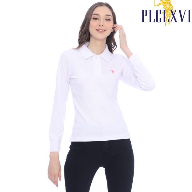 PLCLXVII - Polo Shirt Wanita - Polo Shirt Lengan Panjang 5005