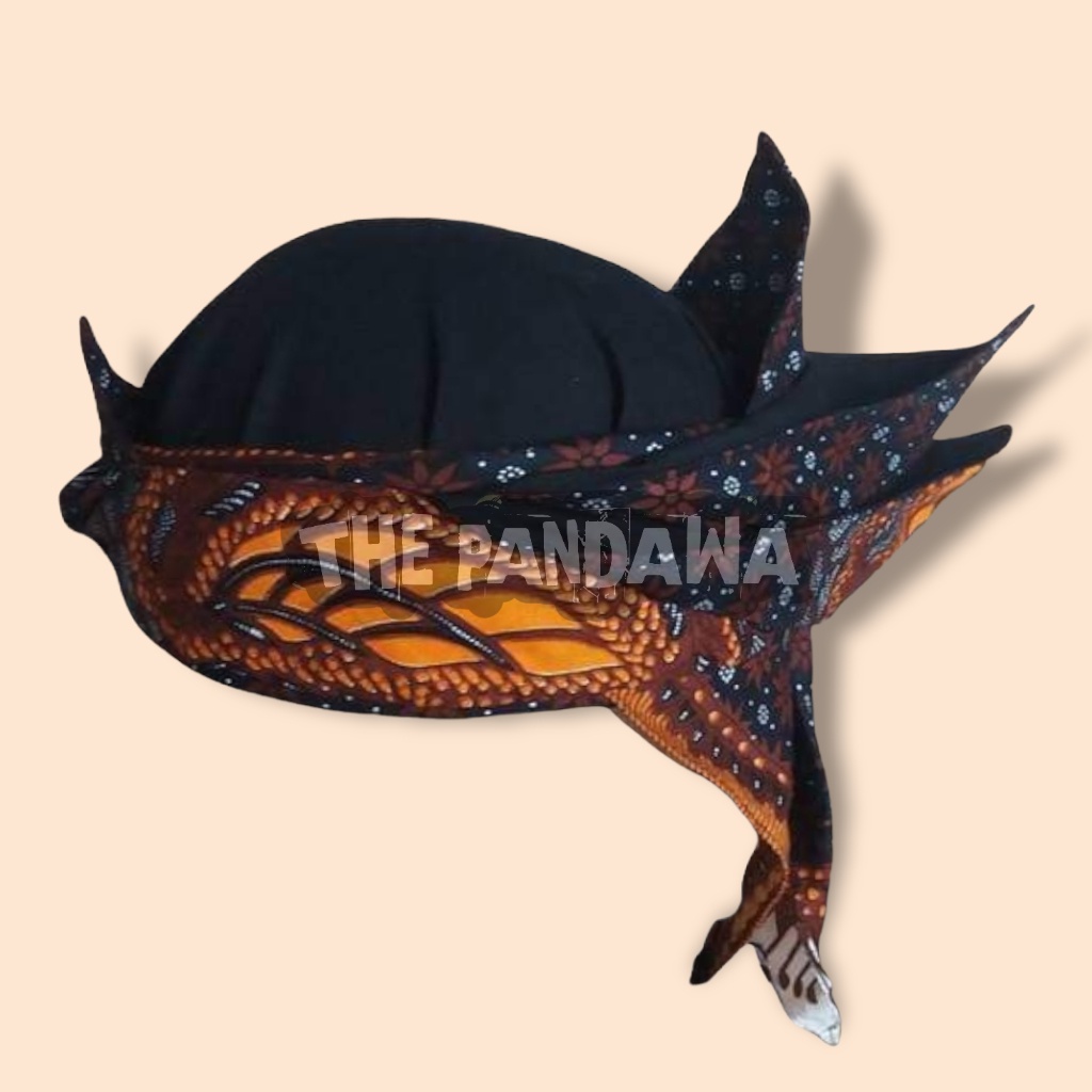 Iket Merak Ligar ( instan ) iket merak ngibing praktis permanen tinggal pakai bendo sunda keren uden