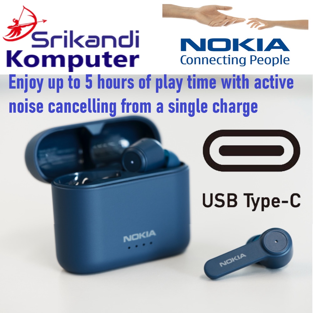 Nokia BH-805 Blue Essential TWS Noise Cancell