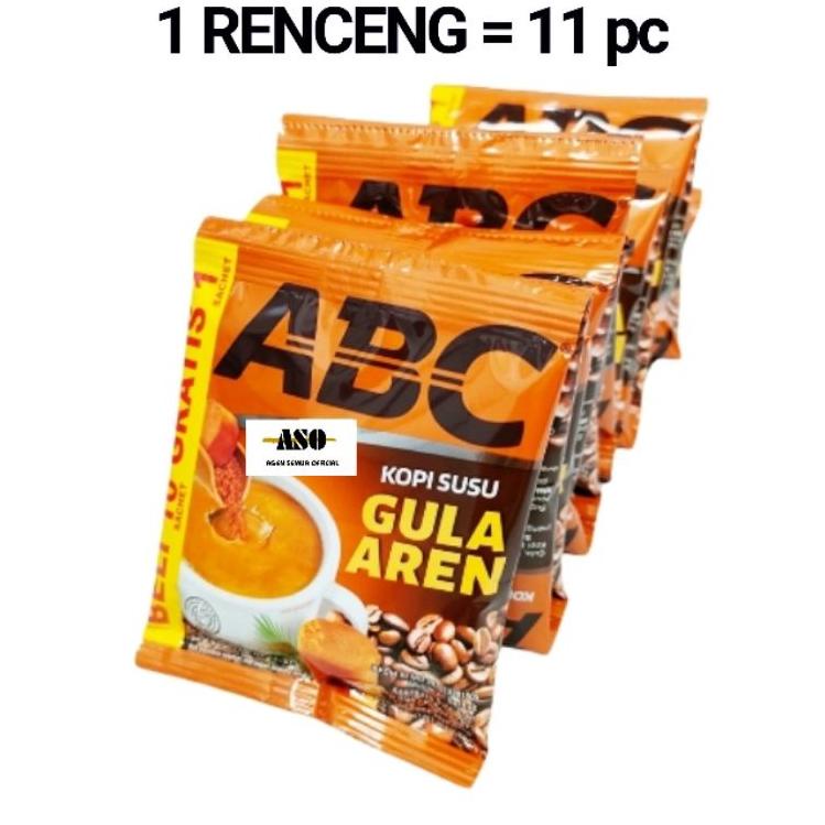 

Limited Product--KOPI ABC GULA AREN 27gr ( ISI 11 sachet) (RENCENG)