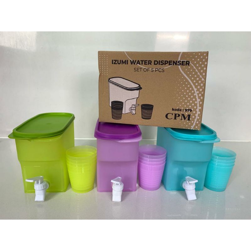Dispenser Kulkas Warna Pluss Cangkir