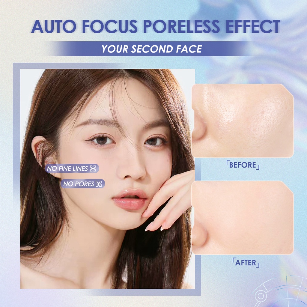 FOCALLURE Poreless Primer Cream Makeup Base -Ever Matte Primer Fine and Fairness Cream Flawless Foundation Base Ma FA268