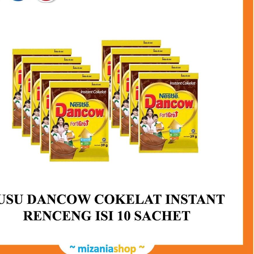 

Quality Control✅SUSU DANCOW / SUSU DANCOW COKELAT RENCENG ISI 10 SACHET|RA4
